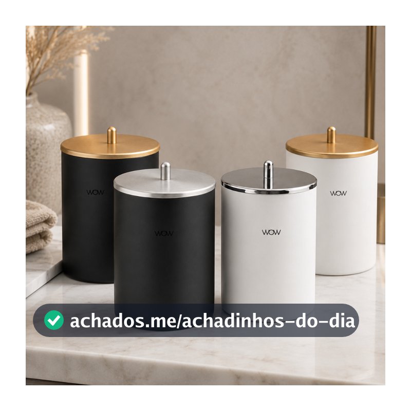 Lixeira de Cozinha Escritório Banheiro 5L com Tampa