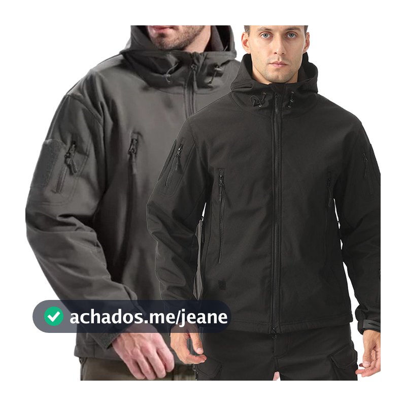 Jaqueta Tática Masculina Para Atividades Ao Ar Livre, Jaqueta Quente À Prova D'água