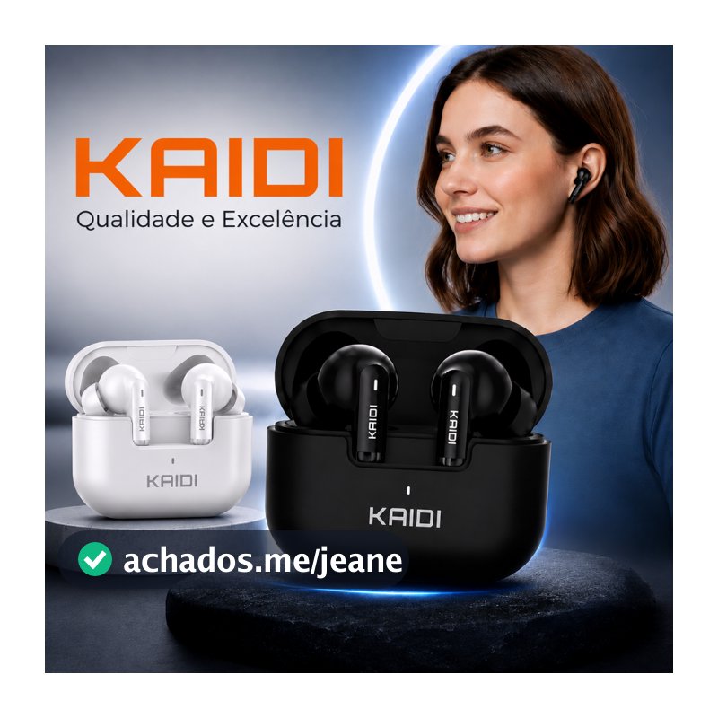 Fone De Ouvido Sem Fio In-ear Kaidi Kd-780 Bluetooth 5.4 Tws