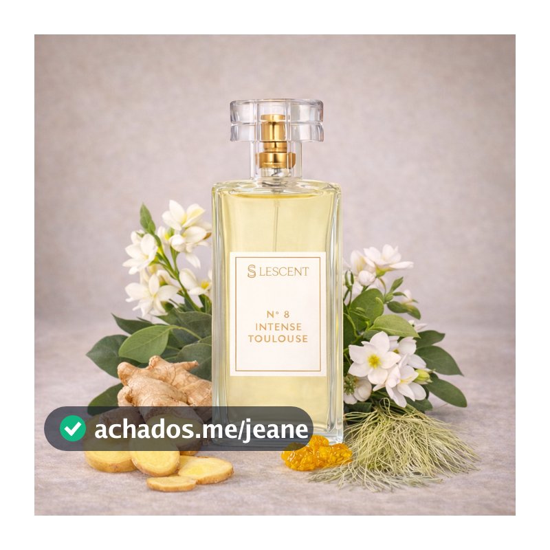 Perfume Deo Colônia Lescent N8 INTENSE TOULOUSE Feminino