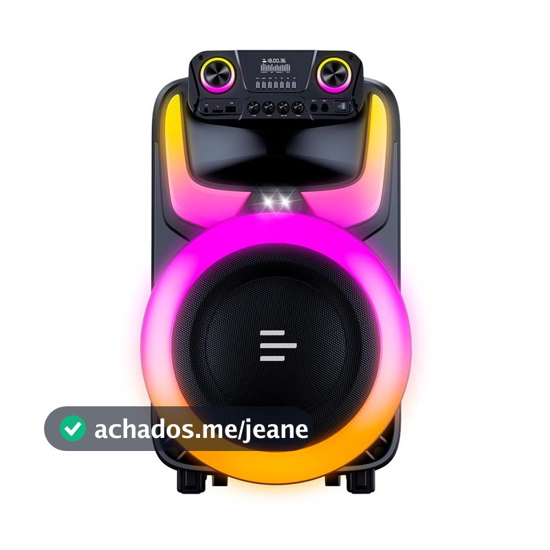 Caixa de Som Bluetooth Pulse Sp408 750W Multilaser