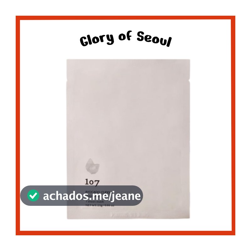107 Avocado Cuddle Sheet Mask, 1 Sheet