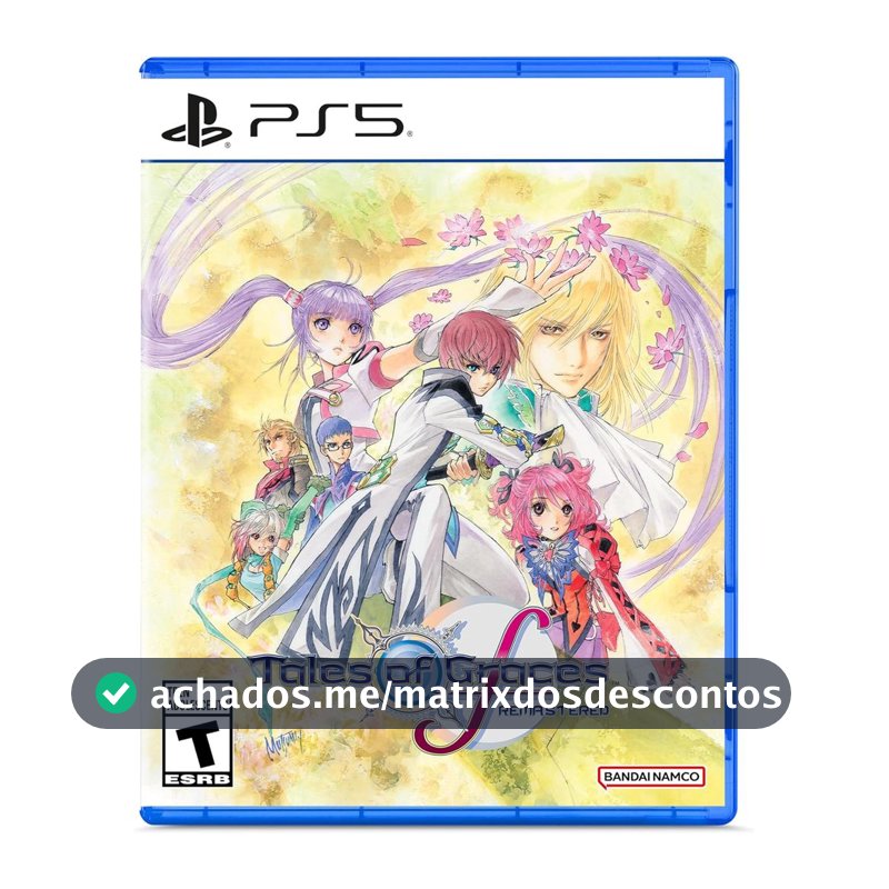 Tales of Graces F Remastered PS5 Midia Fisica
