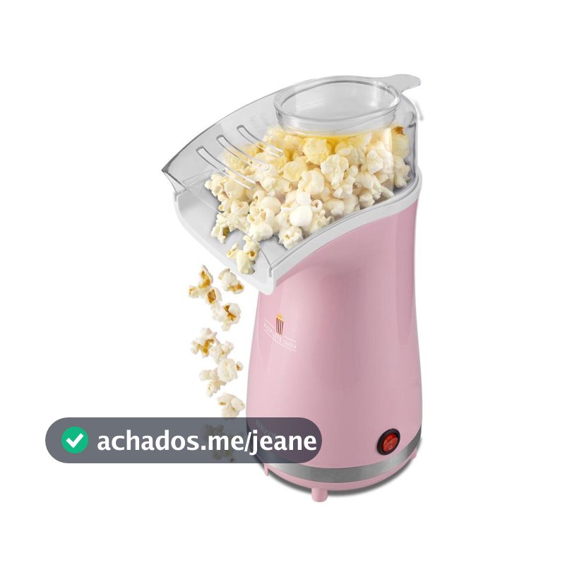 Pipoqueira Britânia Rosa Poplite Sem Óleo BPI01RS