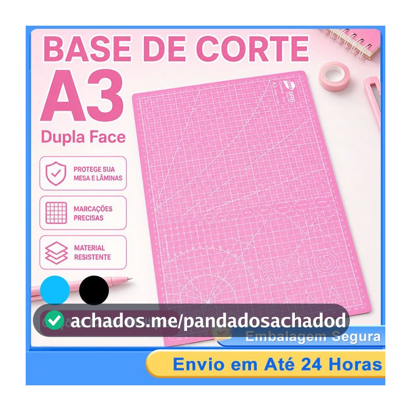 Base Corte Dupla Face A3 A2 45x30 60x45 Tapete Corte Anti-deslizante para Patchwork, Artesanato DIY