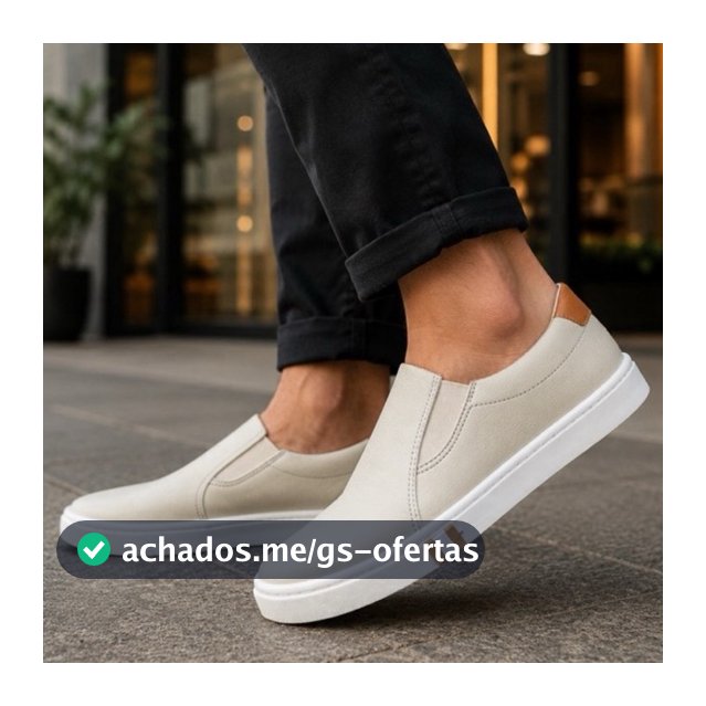 Slip On Básico Masculino Iate Calce Fácil Tênis sem cadarço mocassim oxfort lançamento