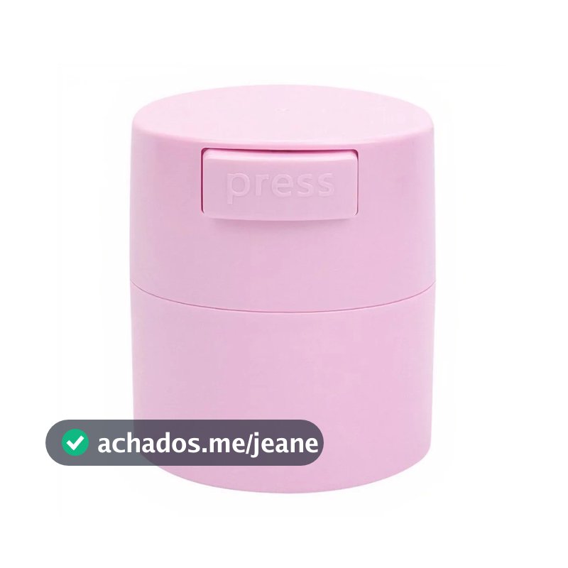 Pote Porta Cola Extensão De Cílios Hermético Pressurizado Conservador Lash Designer Pronto Entrega