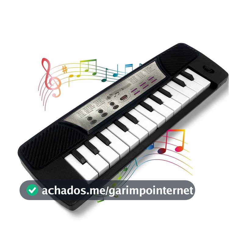 Teclado Infantil Brinquedo Musical Piano Para Bebes Orgao Som - Art Brink