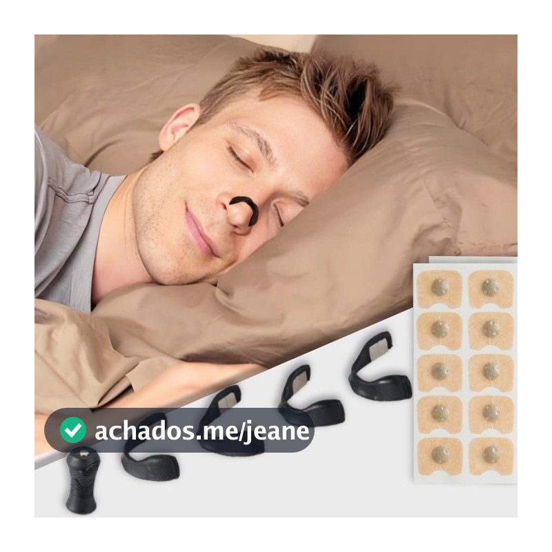 Expansor Nasal Anti-Ronco Para Respiração Silencioso e Confortável Anti-Ronco e Congestão