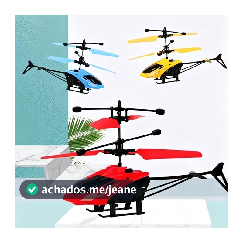 Avião de controle remoto recarregável comsuspensão sensorial bidirecional e helicópterode brinquedo