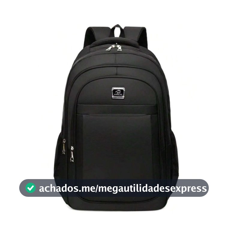 Mochila Mala Reforçada Notebook Impermeável Escolar Trabalho Resistente