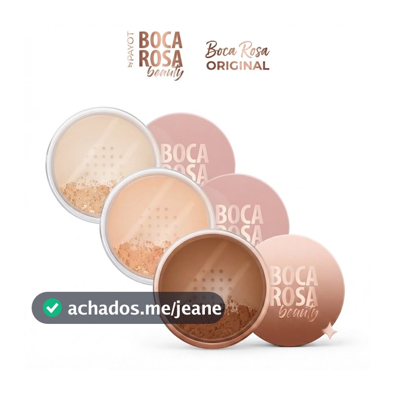 Pó Facial Solto Boca Rosa Beauty by Payot - ORIGINAL