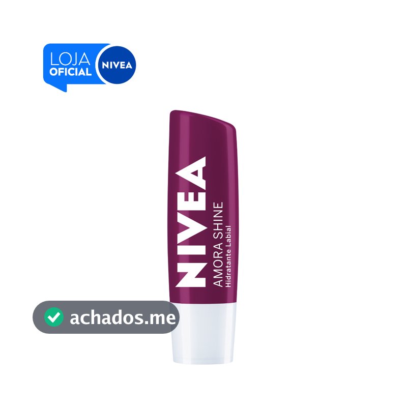 NIVEA Hidratante Labial Amora Shine 4,8g