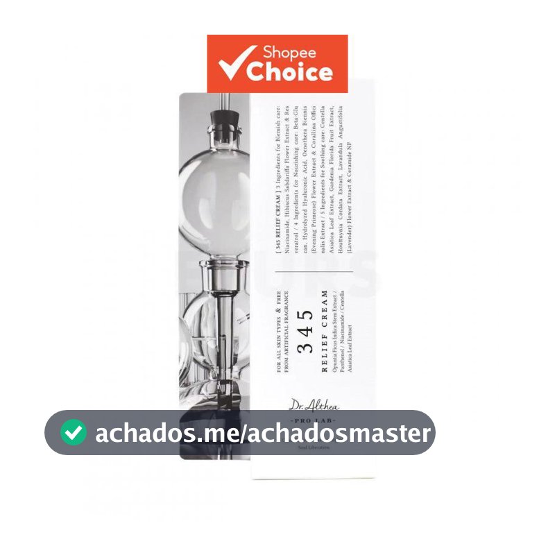 Dr.Althea 345 Alívio Creme 50ML Antioxidante Redução dos Poros Leve Duradouro Hidratante Suavizante Essência Bruma 147