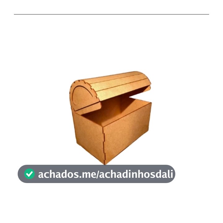Baú em MDF / Garantimos envio em 24 horas!