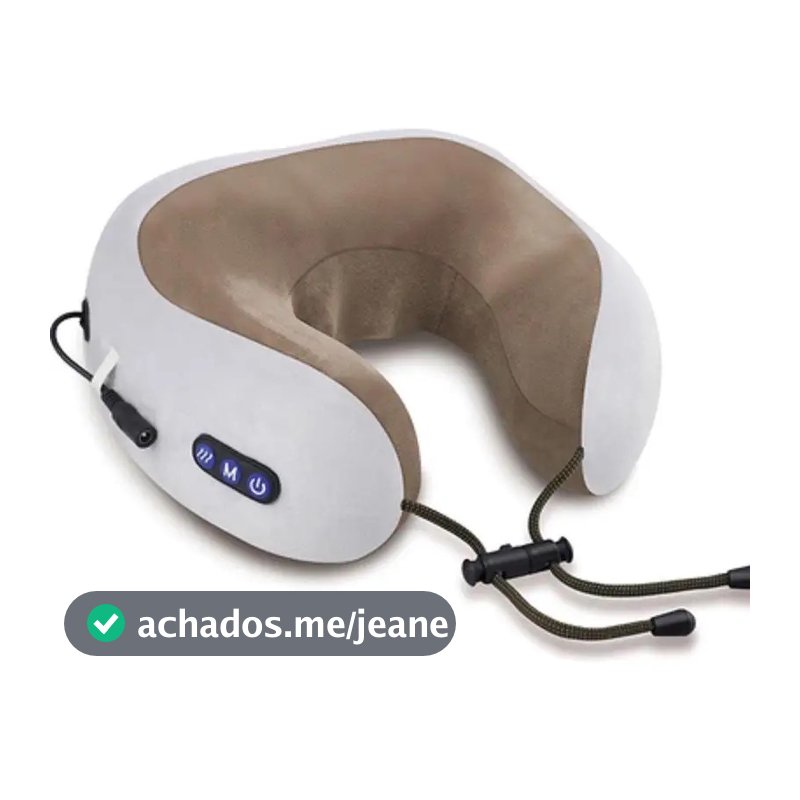 Massageadora De Pescoço E Lombar Travesseiro Massageador 110V/220V