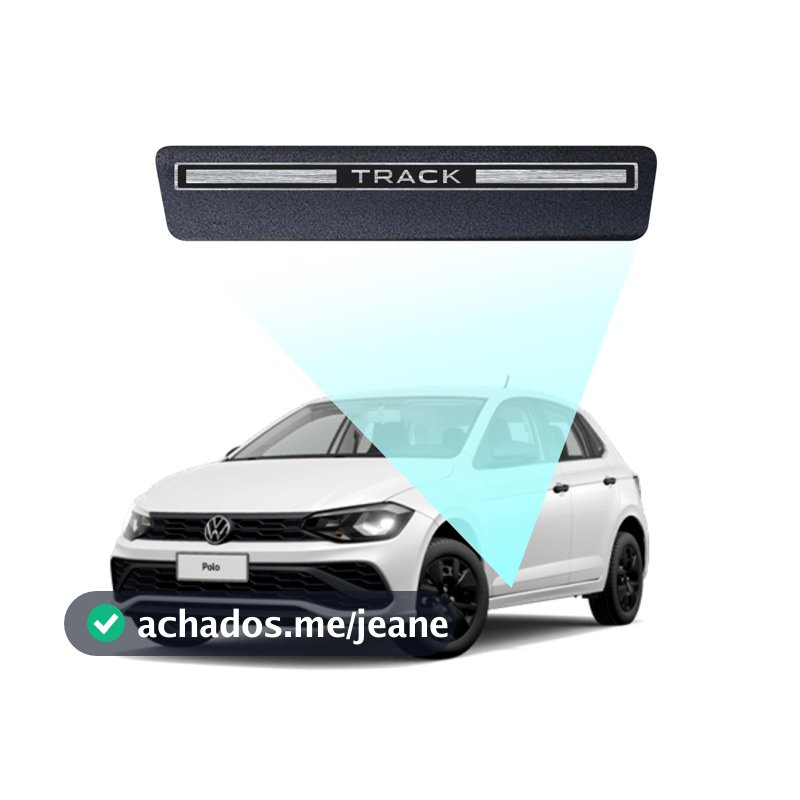 Jogo Soleira Volkswagen Polo Track Kit 4 Portas