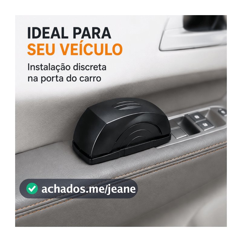 Mini Lixeira Acessório Automotivo de Porta Compacto com Tampa Organizador Multiuso para Carro Fácil Instalação