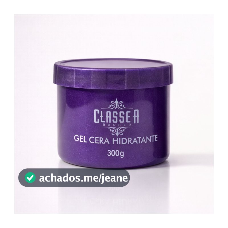 GEL PARA O CABELO CERA HIDRATANTE 300G - 500G CLASSE A