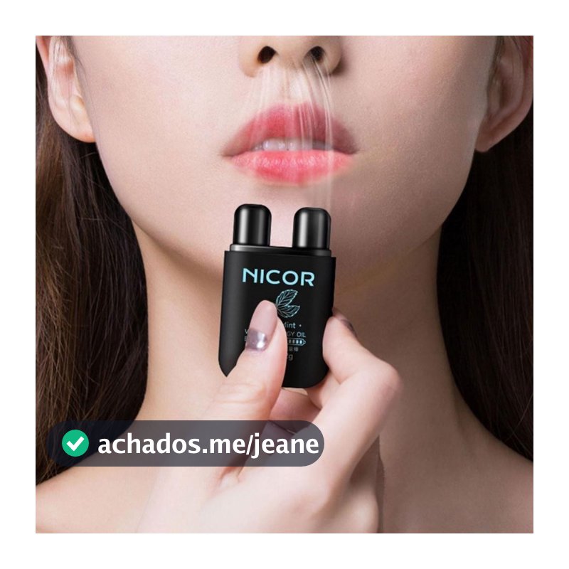 Inalador Nasal de Energia Poderosa, Refrescante, Portátil e Confortável