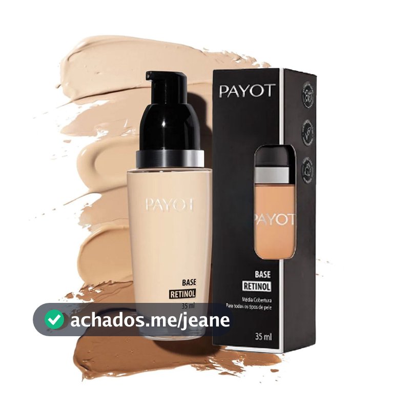 Base Media Cobertura Payot Retinol 35ml