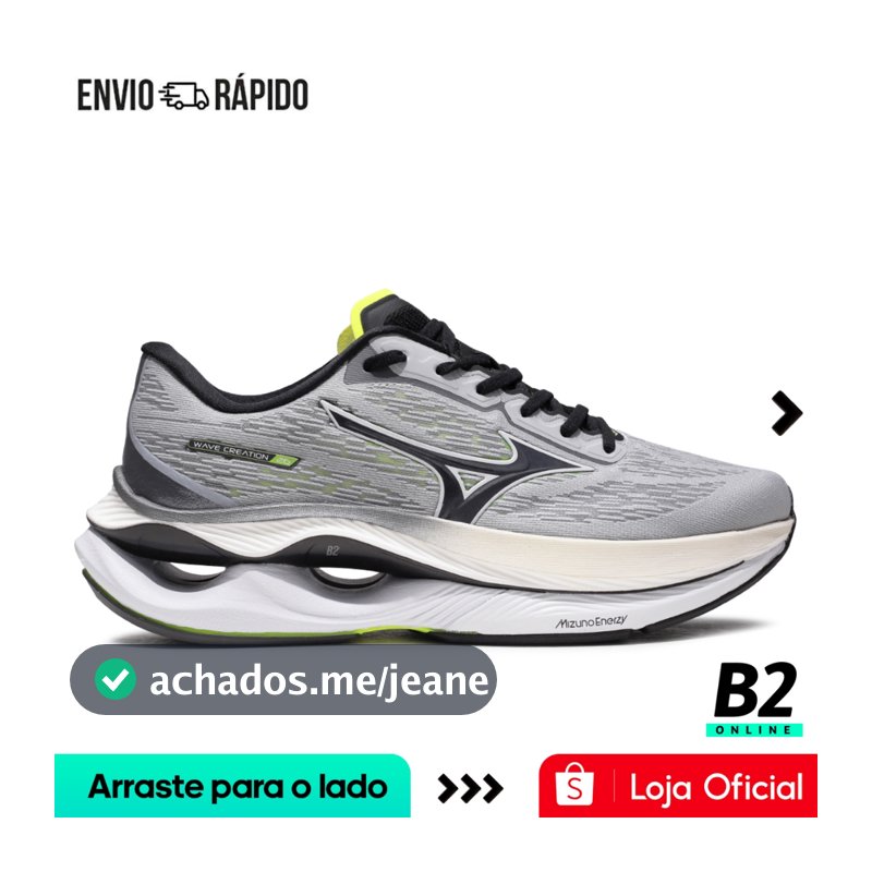 Tênis Mizuno Wave Creation 26 Masculino Original com Nota Fiscal e Garantia
