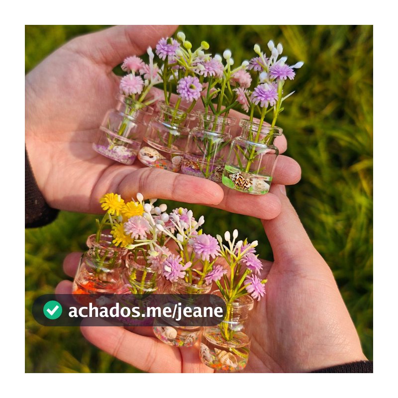 Mini Vaso Ímãs Bonito Mini3D Divertido Acessórios De Geladeira Decoração De Cozinha Presente De Feriado