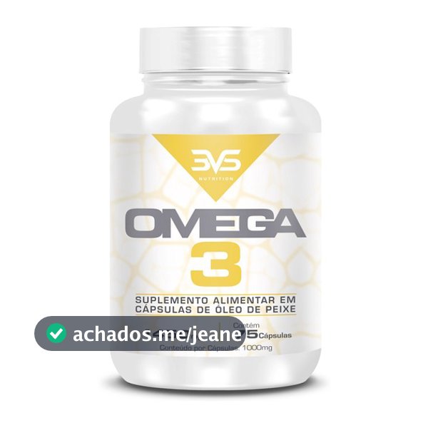 Ômega 3 Plus Gorduras Poliinsaturadas 100% Puro Epa 540 Dha 360 - Alta Absorção - 75 Cápsulas