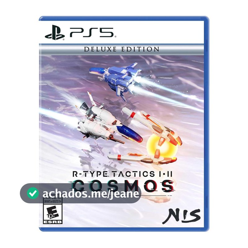 R-Type Tactics I-II Cosmos Deluxe Edition PS5 Midia Fisica