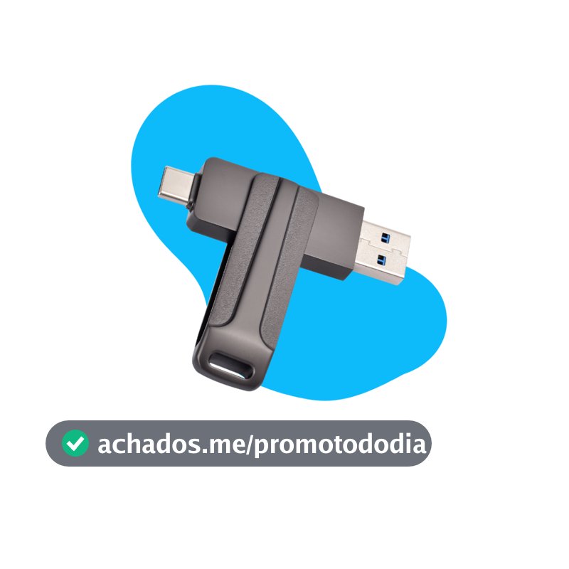 Pendrive Dual para Celular 2 em 1 OTG USB TIPO - C TIPO - A PRO