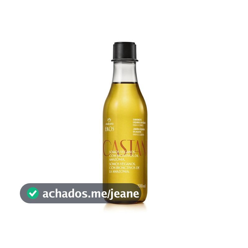 Sabonete em Óleo Corporal Natura Ekos Castanha 200ml