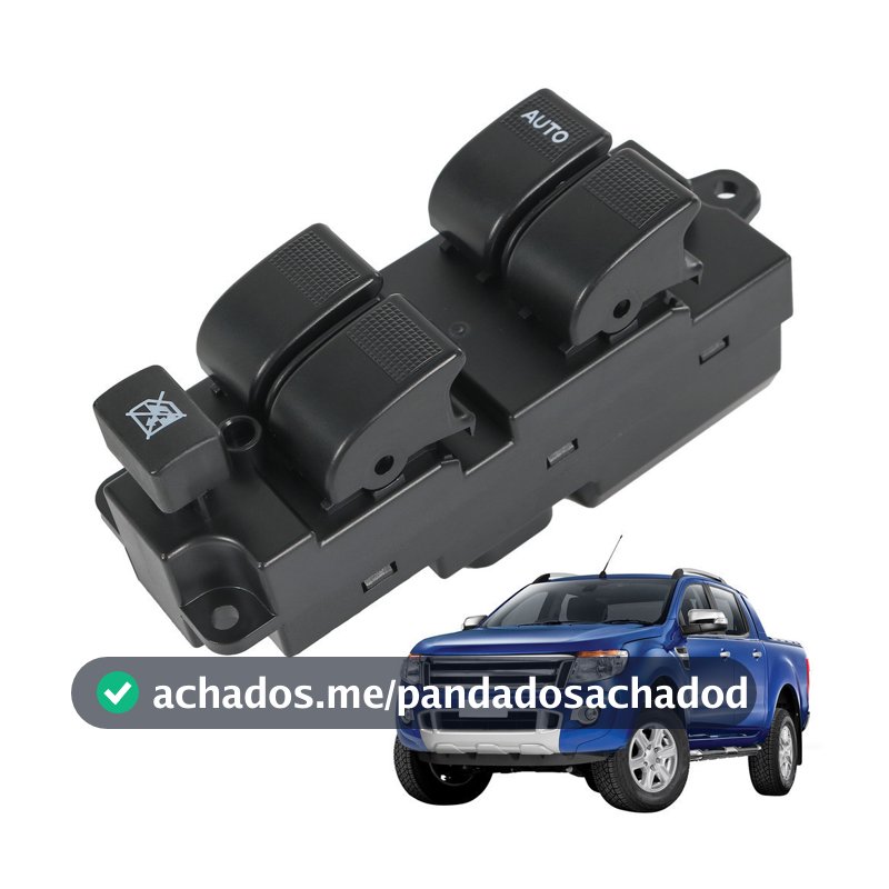 Comando Botão Vidro Elétrico Ford Ranger 2012 2013 14 A 2016