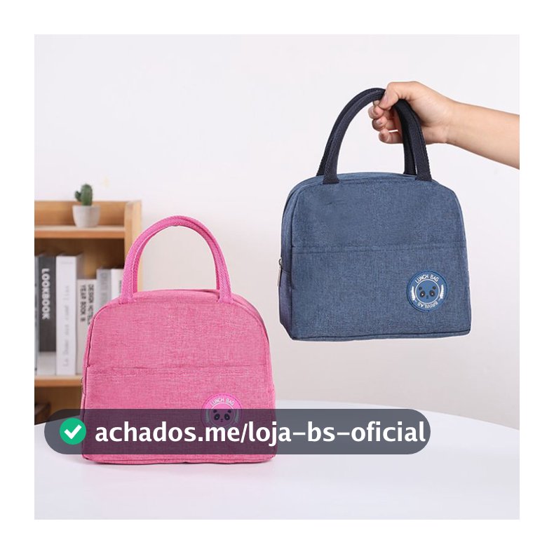 Bolsa Térmica Portátil Lancheira Térmica Marmita Viagem