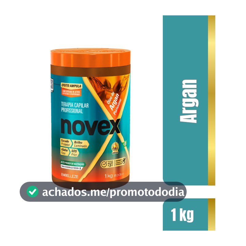 Creme de Tratamento Novex Óleo de Argan 1kg