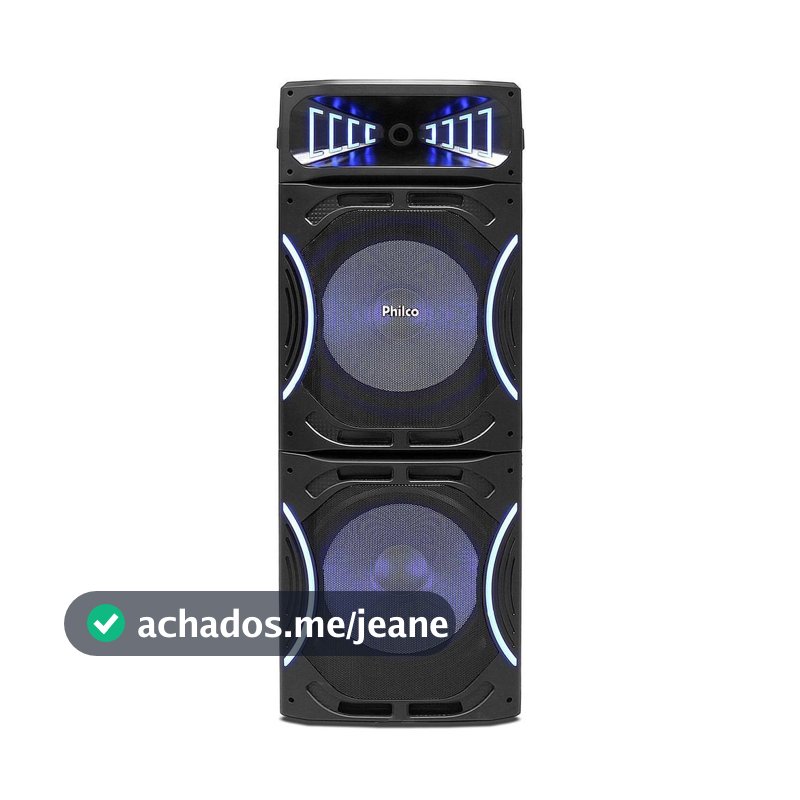 Caixa de Som Philco Extreme Ex Bass 3500W PCX35000