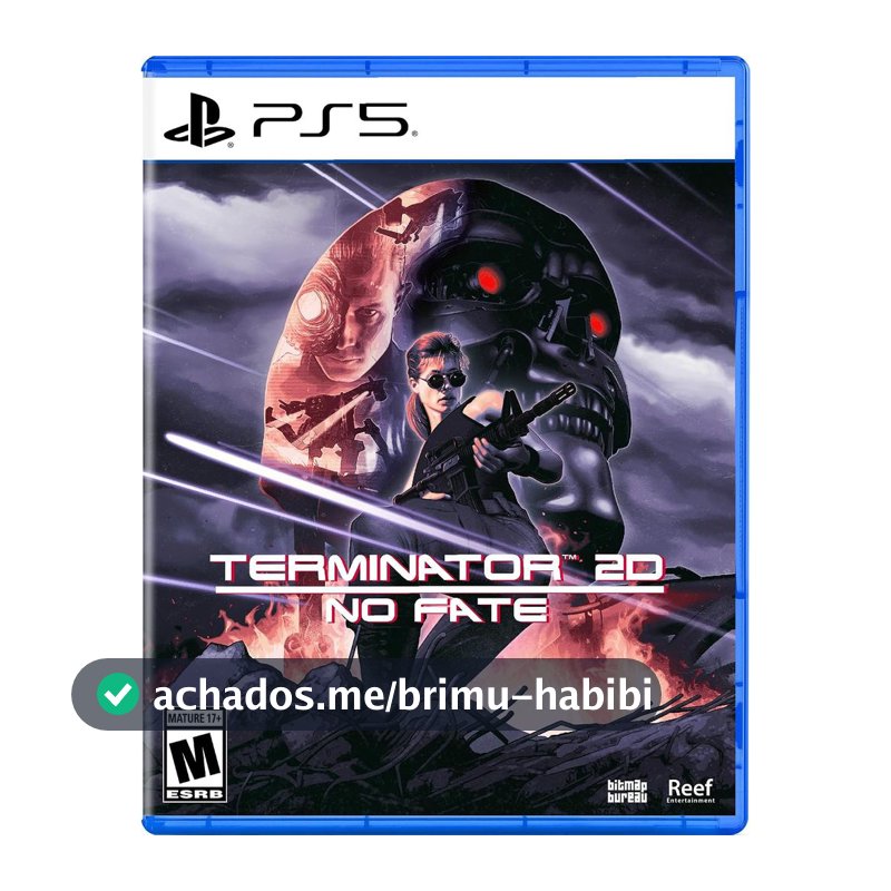 Terminator 2d No Fate PS5 Midia Fisica