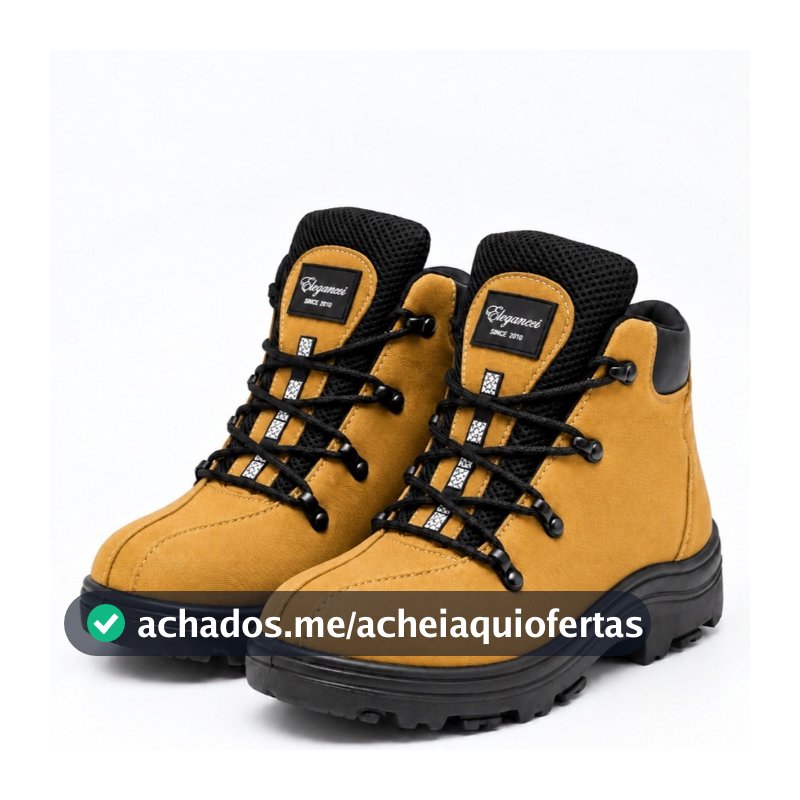 Bota Masculino Coturno Bullgat Cano Médio Motoqueiro Da Moda