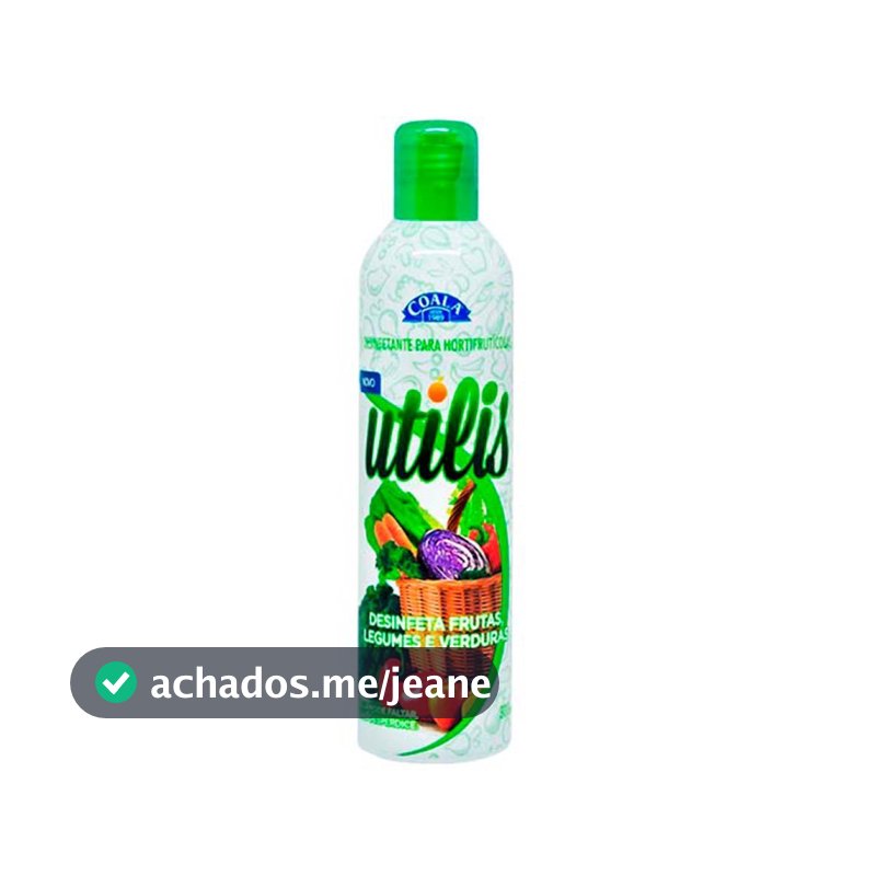 Coala Desinfetante de Hortifrutícolas Utilis 300 ml