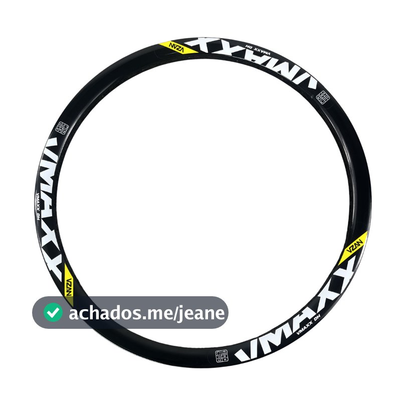 Aro 26 Vzan Vmaxx DH 36F Para Freio a Disco Preto