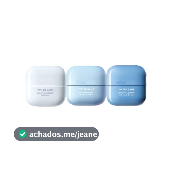 Laneige Banco De Água Creme Hialurônico Azul 50ml 3 Tipos