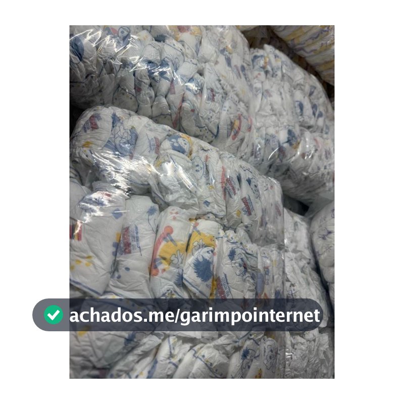 Fralda Infantil Econômica Bebê Pacote Sortido Grandes Marcas