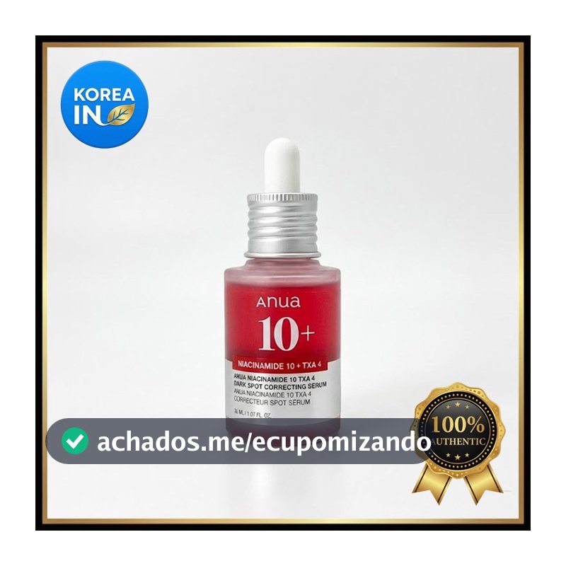 Anua Niacinamide 10% + TXA 4% Serum 30ml - Clareador Manchas Escuras Cicatriz de Acne Melasma