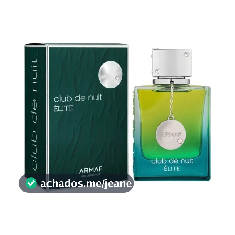 Perfume Árabe Armaf Club de Nuit Élite 105ml EDP Original Importado Luxo Alta Fixação Lacrado