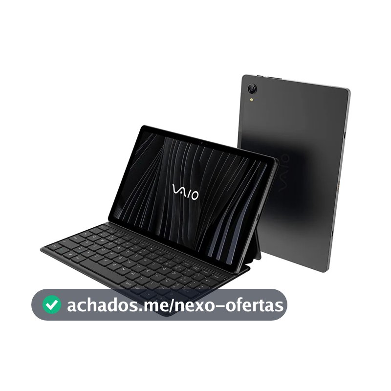 Tablet Vaio Tl10 128GB 4GB 4G + Teclado Magnético 10,4” Preto
