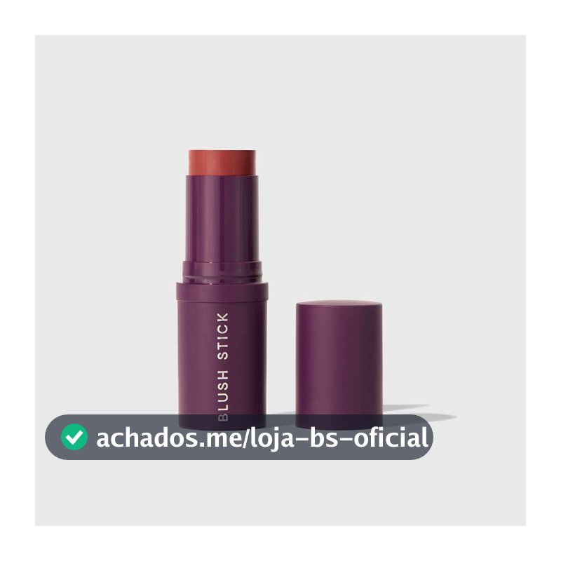 Blush em Bastão Vermelho - Blush Stick Berry Kiss Océane Purple 14g