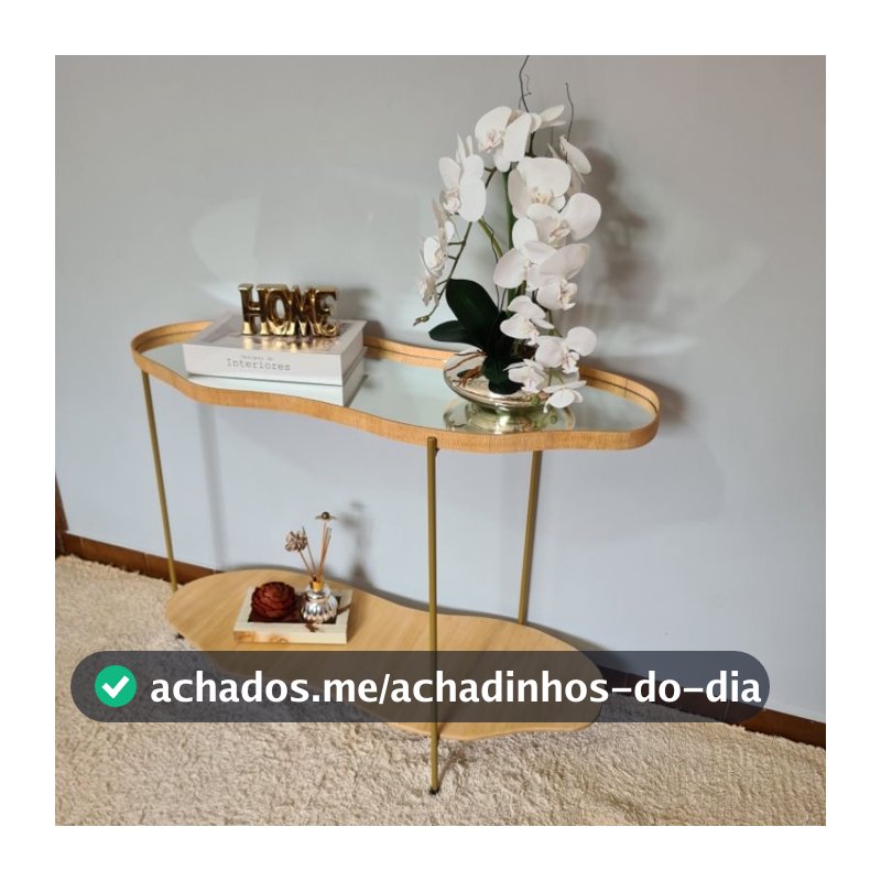 Aparador Orgânico 2 prateleiras