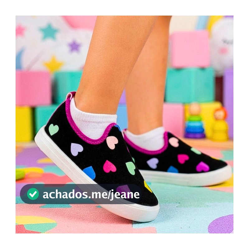 Tênis Infantil Feminino Casual Casual Confortável Macio - Cano Baixo Estilo Blogueirinha Fashion