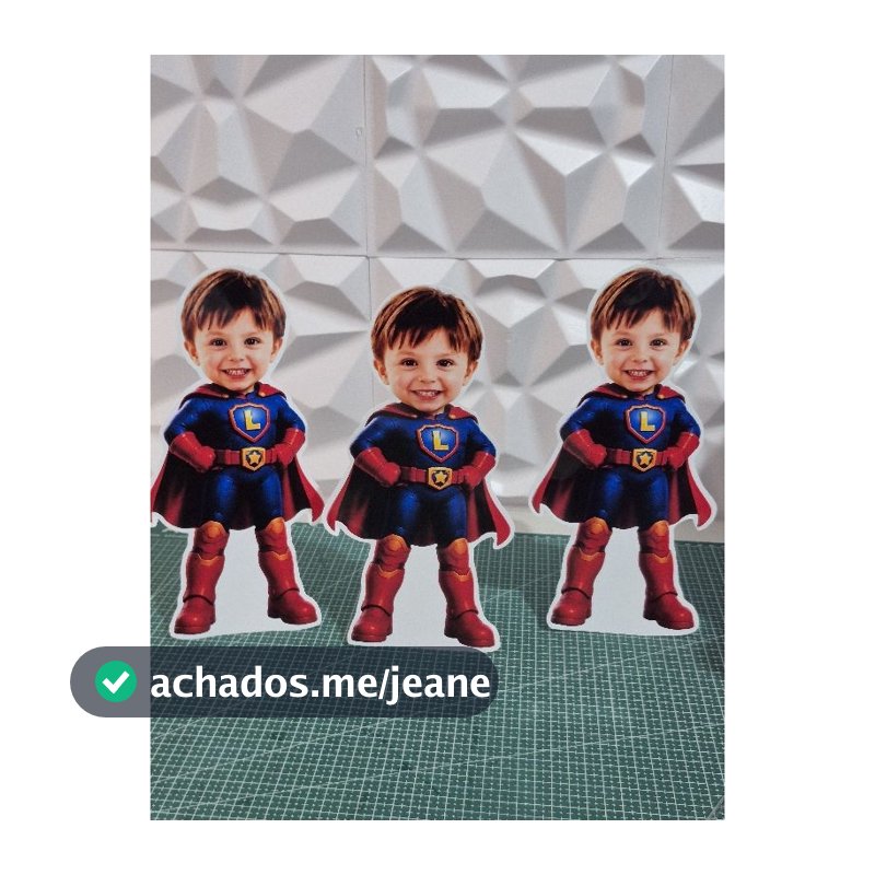DISPLAY DE MESA PERSONALIZADO EM PAPEL- FAZEMOS TODOS OS TEMAS
