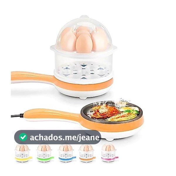 Frigideira Elétrica 110v Cozedor Ovos Legumes Até 14 Ovos Omelete Cozinha Multiuso Pronta Entrega