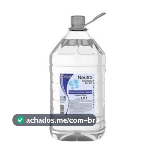 Shampoo Neutro Sem Sal 1,9L - Kelma
